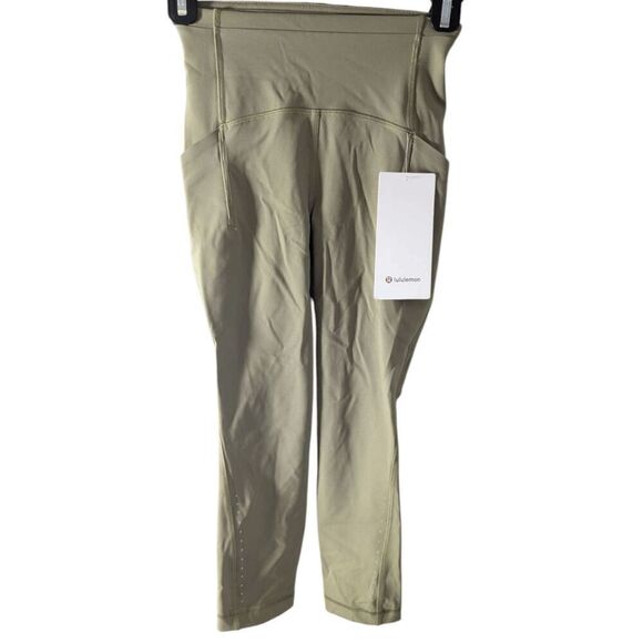 NWT LULULEMON ATHLETICA Swift Speed Hi-Rise Crop 'Full-On Luxtreme 21" Size 0 - Picture 6 of 7